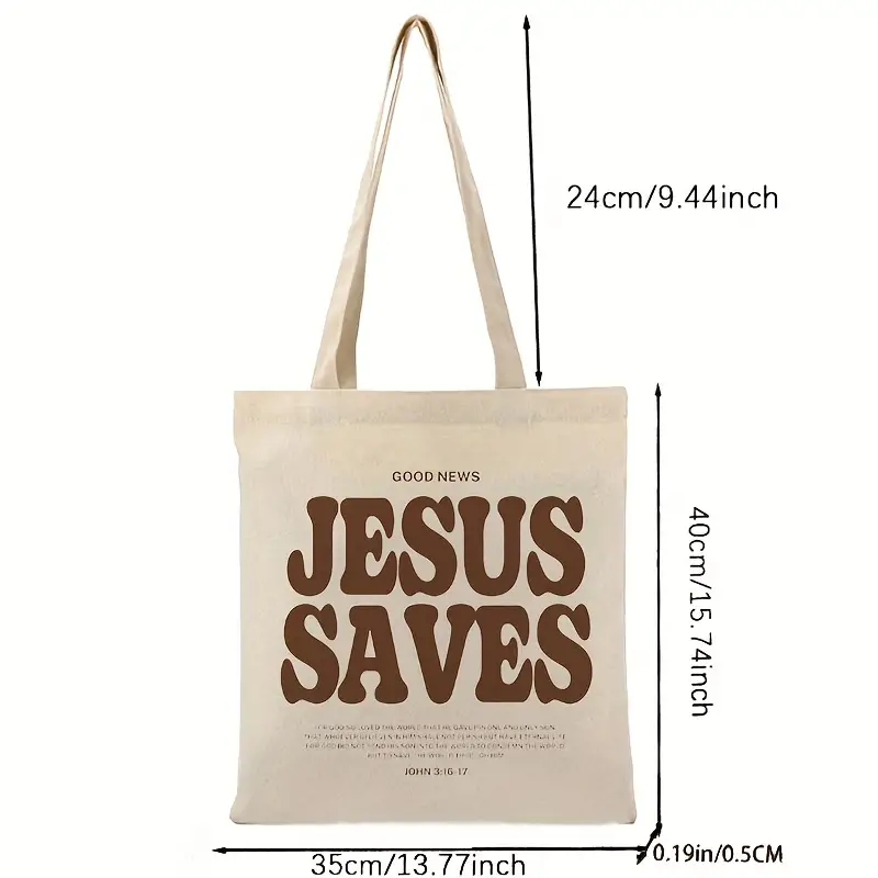 1pcTrendy Canvas pattern Tote Canvas Personalized Shoulder Bag For Travel Women's Reusable Shopping Bag With Custom Printed Logo