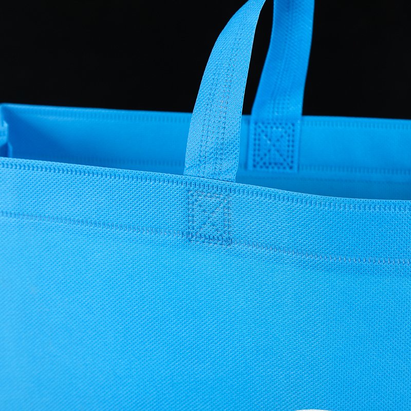 Custom Printed Recycle reusable pp laminated non woven shopping tote bag