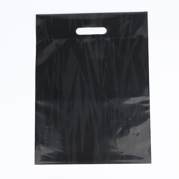 Customized Logo Die-Cut Packaging Bag Plastic Clothing Shopping Bag Hand Bags Shopping Gift