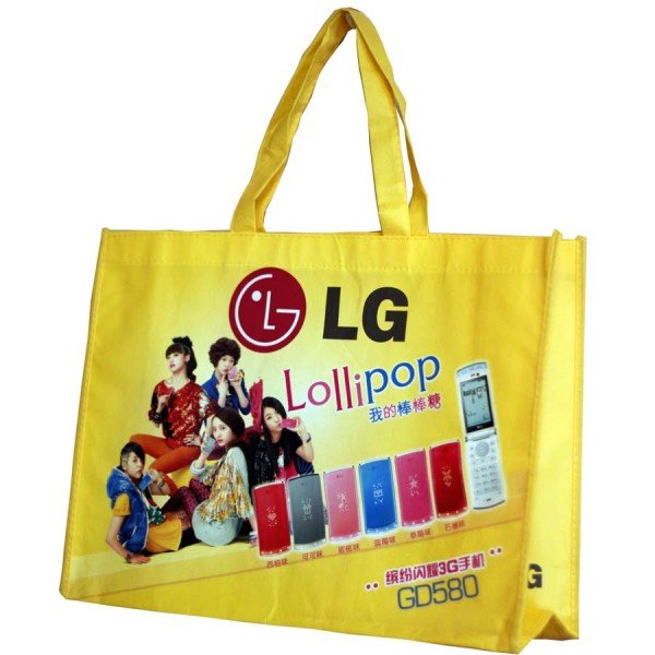 Cheap Price Custom Logo Reusable Polypropylene Packaging Laminated PP woven Shopping Bag from Viet Nam Supplier