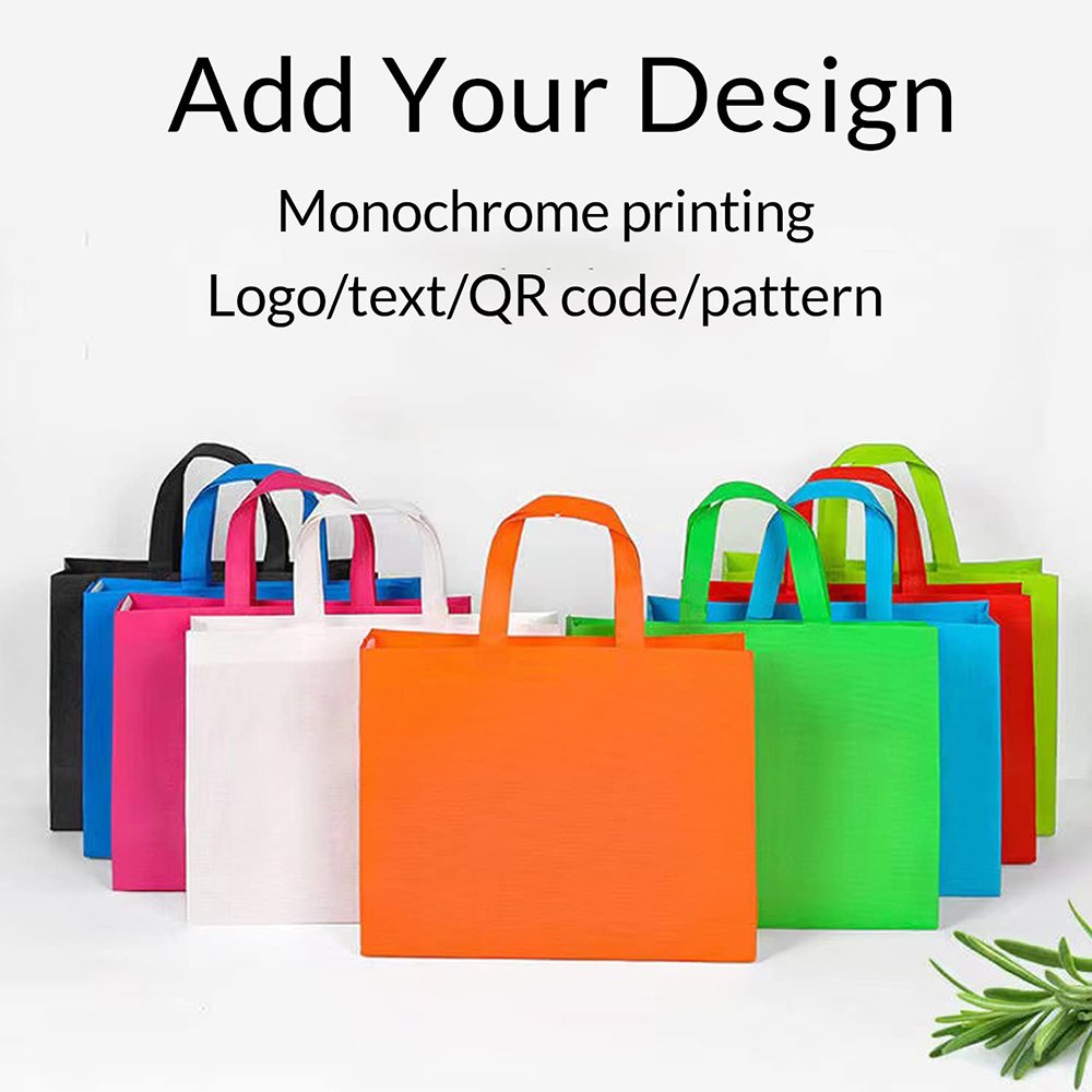 Manufacturer Custom Multi-color Large Capacity Supermarket Non-woven Shopping Bag Nonwoven Shopping Bag