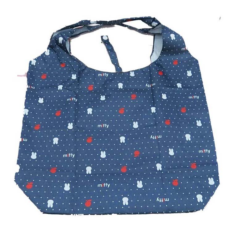 Heavy Duty Reusable 190T Polyester Foldable Grocery Shopping Bag