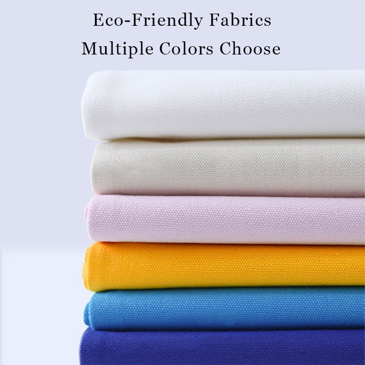 Personalized Logo Canvas Fabric Tote Bag Custom Logo For Business Printing Shopping Bag Reusable Women Cotton Bag With Zipper