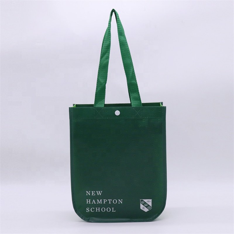 Reusable Eco-friendly Non-Woven Shopping Tote Bag OEM Custom Gift Laminated Lulu lemon Non Woven Shopping Bag