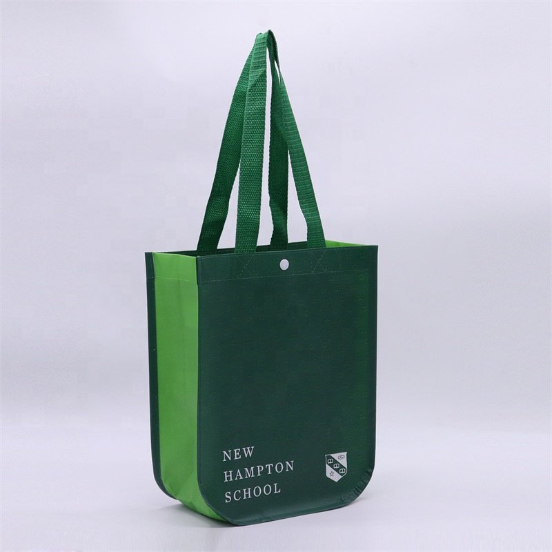 Reusable Eco-friendly Non-Woven Shopping Tote Bag OEM Custom Gift Laminated Lulu lemon Non Woven Shopping Bag