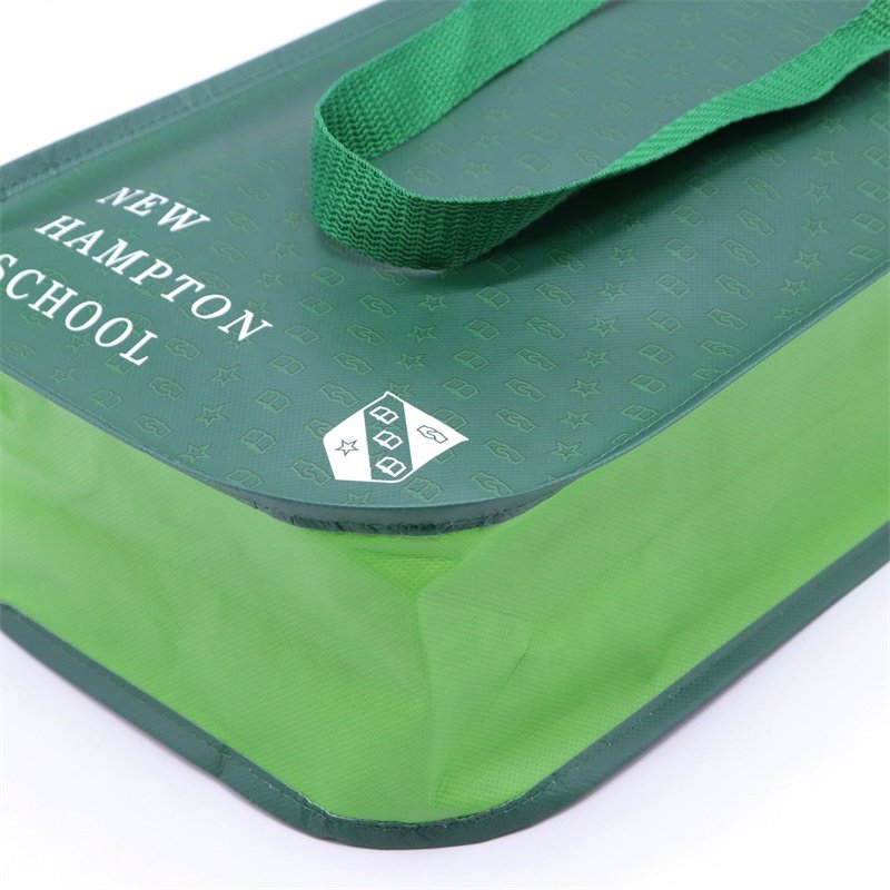 Reusable Eco-friendly Non-Woven Shopping Tote Bag OEM Custom Gift Laminated Lulu lemon Non Woven Shopping Bag