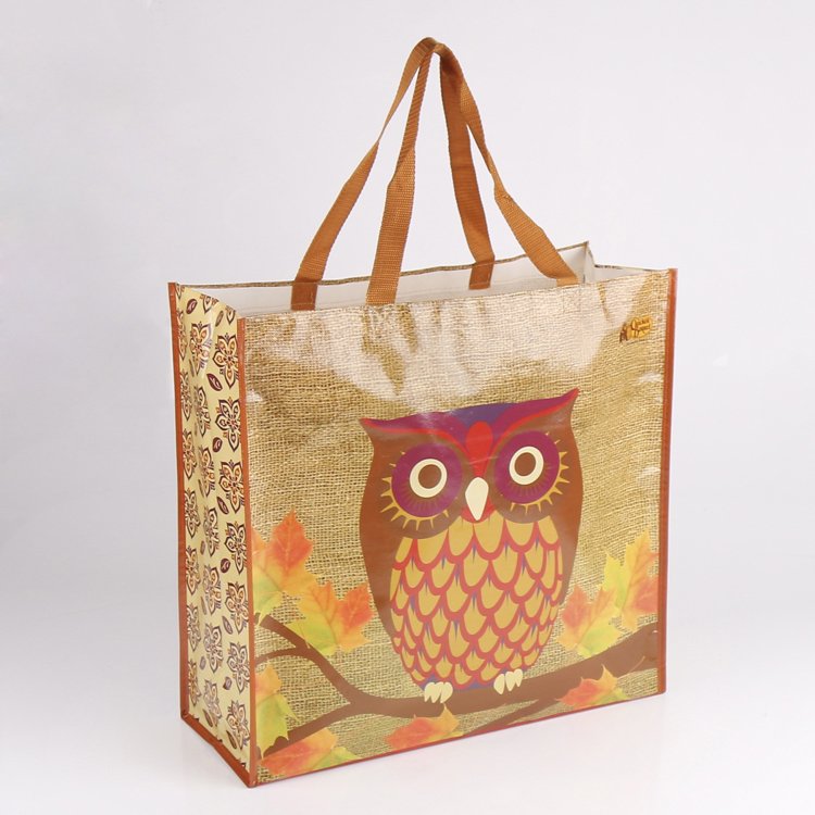 High quality personalized wholesale pp lamination custom printed laminated non woven shopping bag