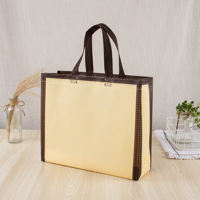 Promotional pp non woven bag recyclable carry bag non woven fabric shopping bag