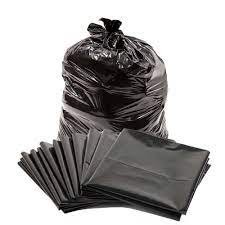 flat garbage bags