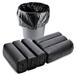 flat garbage bags