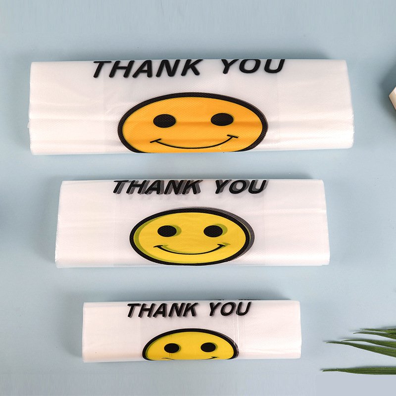 Cornstarch Biodegradable Packaging Bag Hdpe Cheap T-shirt Bags Clear Poly Bags With Handles