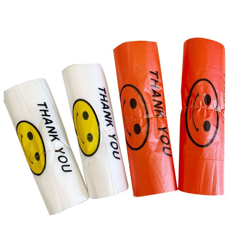 Cornstarch Biodegradable Packaging Bag Hdpe Cheap T-shirt Bags Clear Poly Bags With Handles