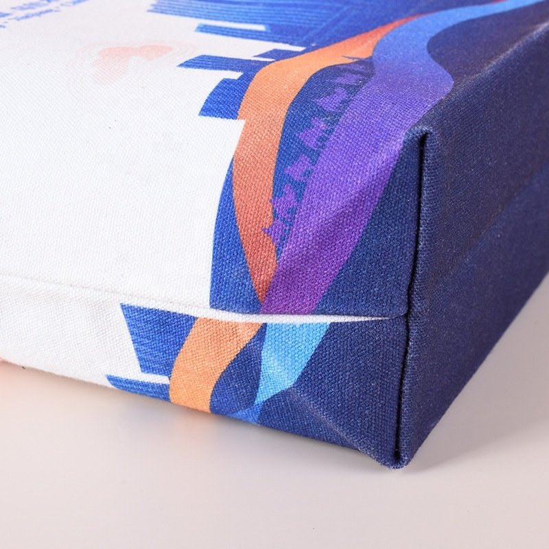Manufacturer Wholesale Blank Canvas Bag Plain Natural Organic Reusable Canvas Cotton Shopping Bag