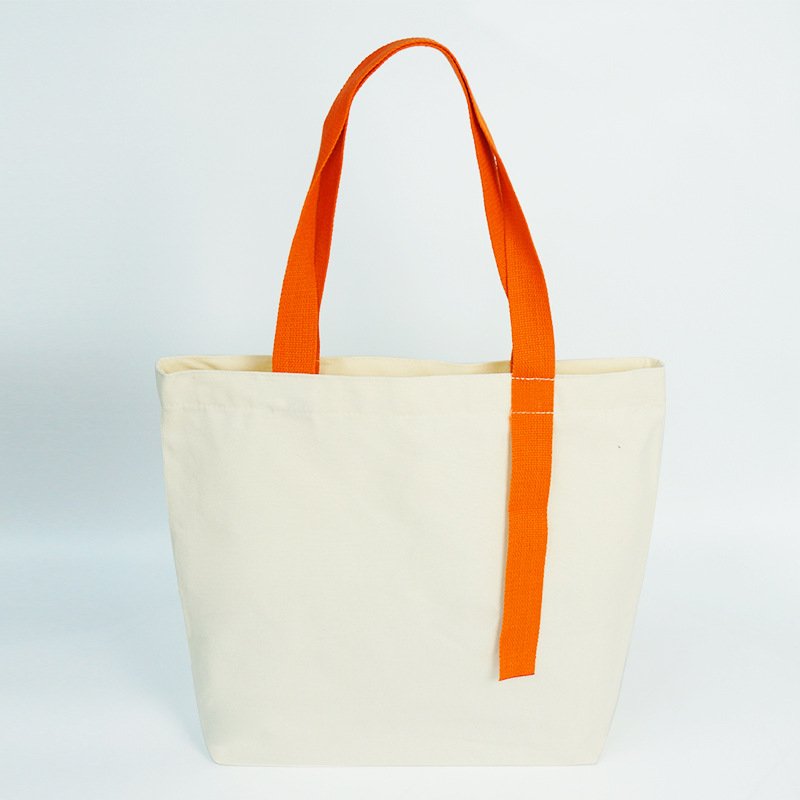 Reusable personalized large custom printing durable cotton canvas tote bags canvas shopping bags with logo for women
