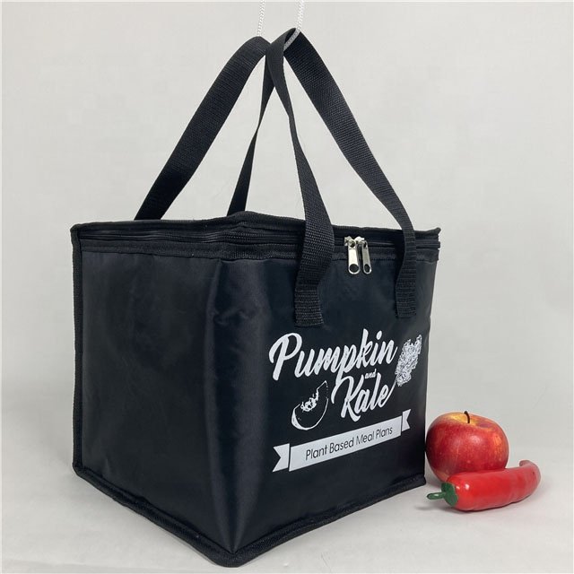 Thermal Heavy Duty Insulated Bag Lunch Small Foil Cake Insulated Foldable Bag Package Non Woven Lunch Box Tote Bag Insulated