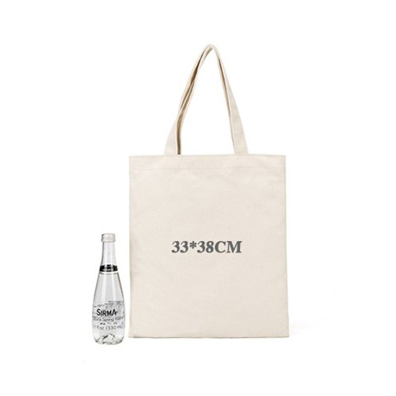 Hot Sale canvas fabric organic tote folding shopping bag Cotton Shopping Tote Bag With Custom Logo Printed