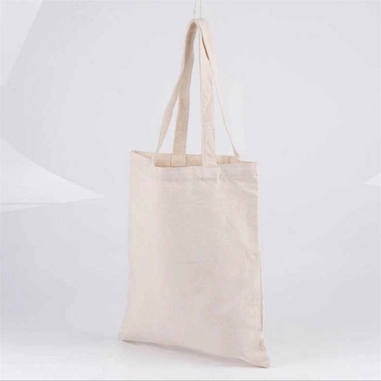 Hot Sale canvas fabric organic tote folding shopping bag Cotton Shopping Tote Bag With Custom Logo Printed