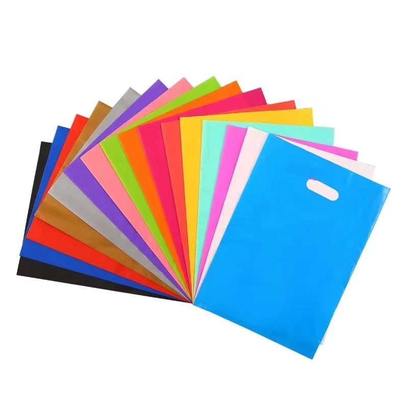 In Stock Custom Printing Logo Thicken Laminated Reusable Branded Plastic Shopping Bags