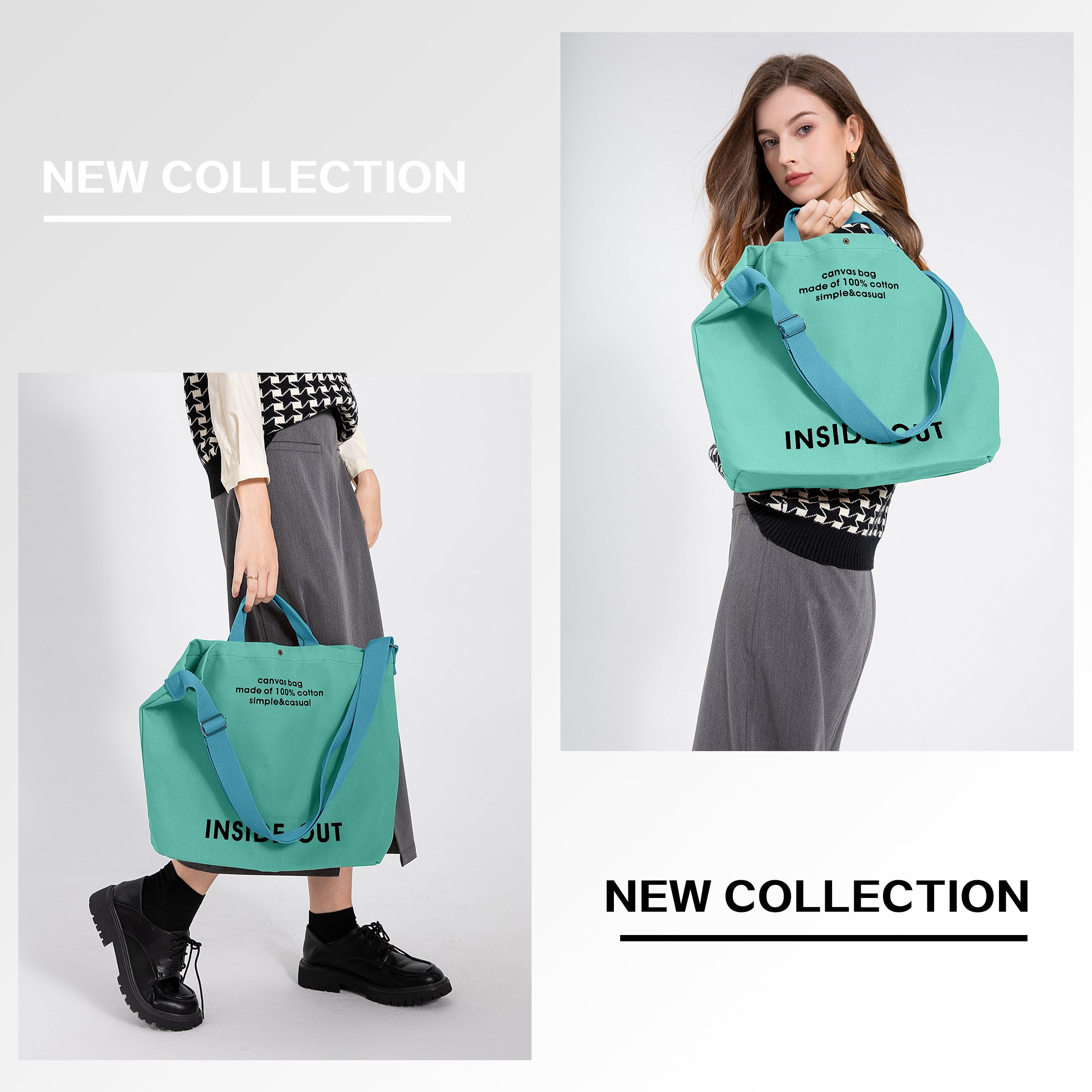 Custom large Beach gift shopping handle blank sublimation tote custom printed logo ropehandle organic cotton canvas bag