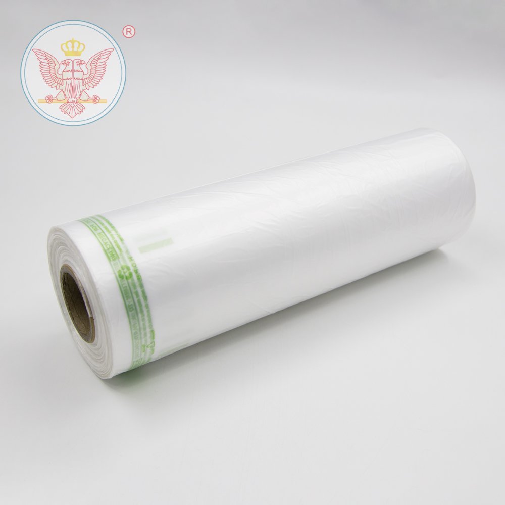 Clear PET Plastic Shopping Bag Roll Heat-Seal Supermarket Flat Pack Vegetables Food Milk Jelly Freezer Use-Export Packaging