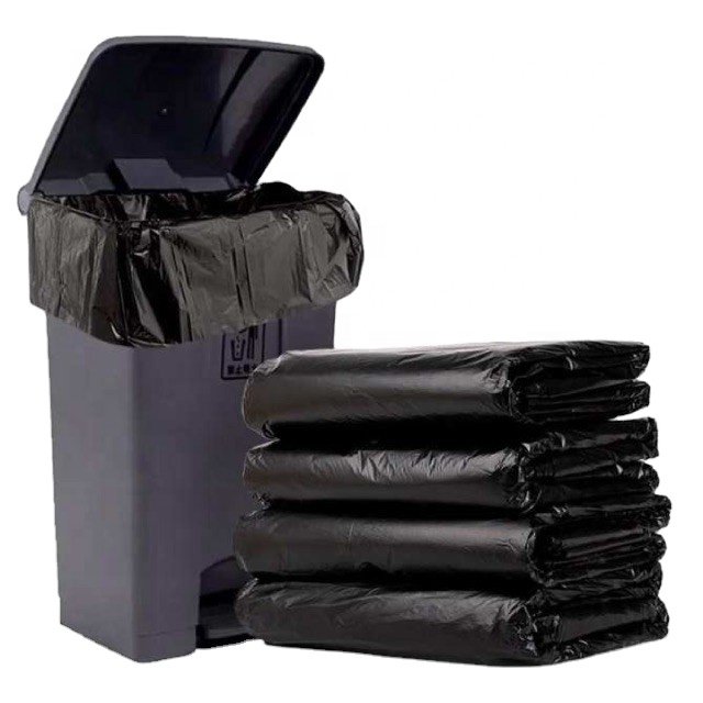 Wholesale Disposable 55 60 100 160 Gallon Industrial Garbage Bag Large Black Heavy Duty Garbage Bags