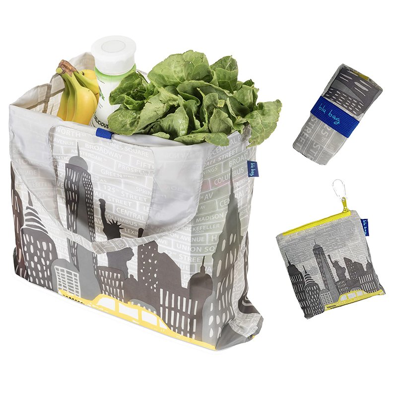 Grocery Bags cute Ripstop Waterproof Machine Washable Eco-Friendly standard reusable nylon foldable shopping bag