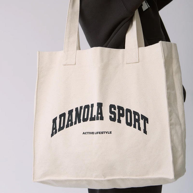 Wholesale Small MOQ Stylish Extra Large Size Reusable Women Cotton Shopping Canvas Shoulder Tote Bag with Custom Printed Logo