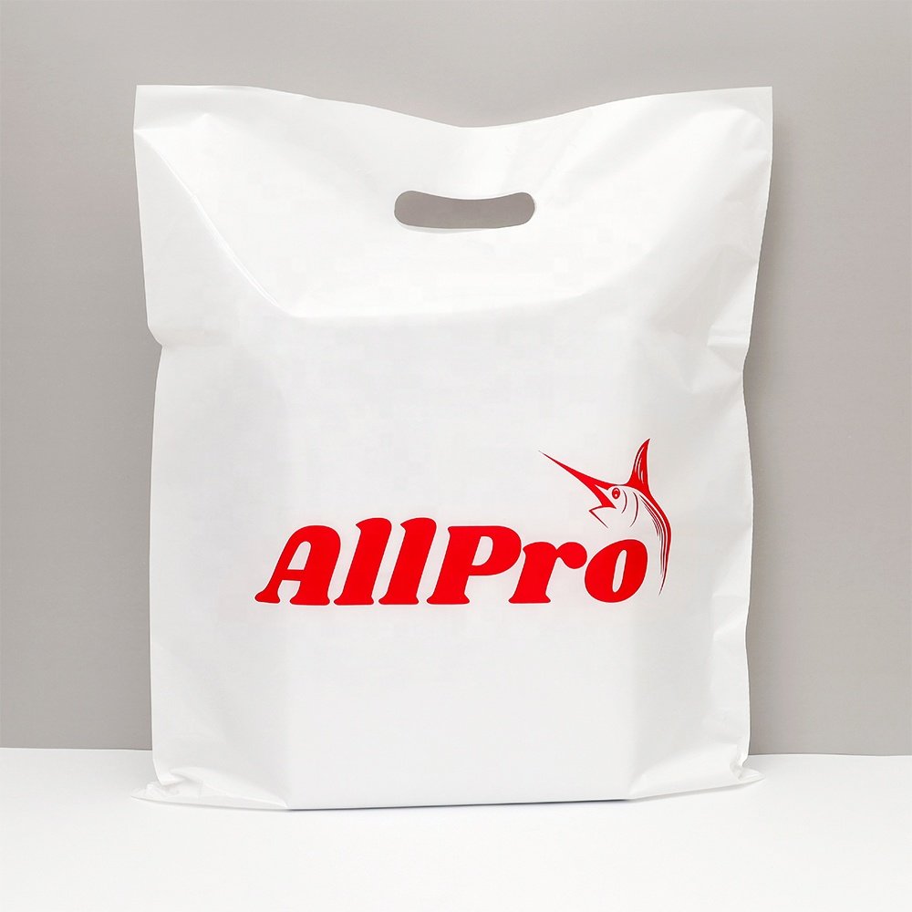 Pink Plastic Shopping Bags Custom Plastic Shopping Bag Wholesale Plastic Shopping Bags Cute For Boutique