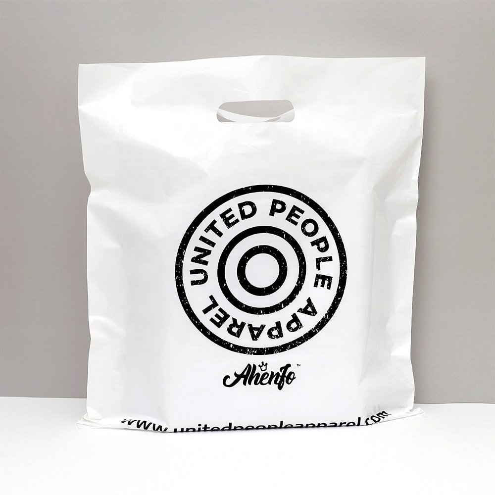 Pink Plastic Shopping Bags Custom Plastic Shopping Bag Wholesale Plastic Shopping Bags Cute For Boutique