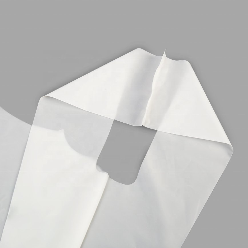 Custom Printing 100% PLA Biodegradable Retail Shopping Bag Eco-friendly Degradable Packaging Bag T-shirt dissolvable Plastic Bag