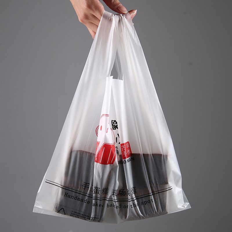 Disposable plastic bags use large capacity bags