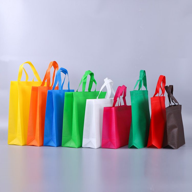 High Quality Custom Bolsas Ecologicas Reutilizables Non Woven Tote Shopping Bag With Logo Accept Customized Logo Eco-friendly