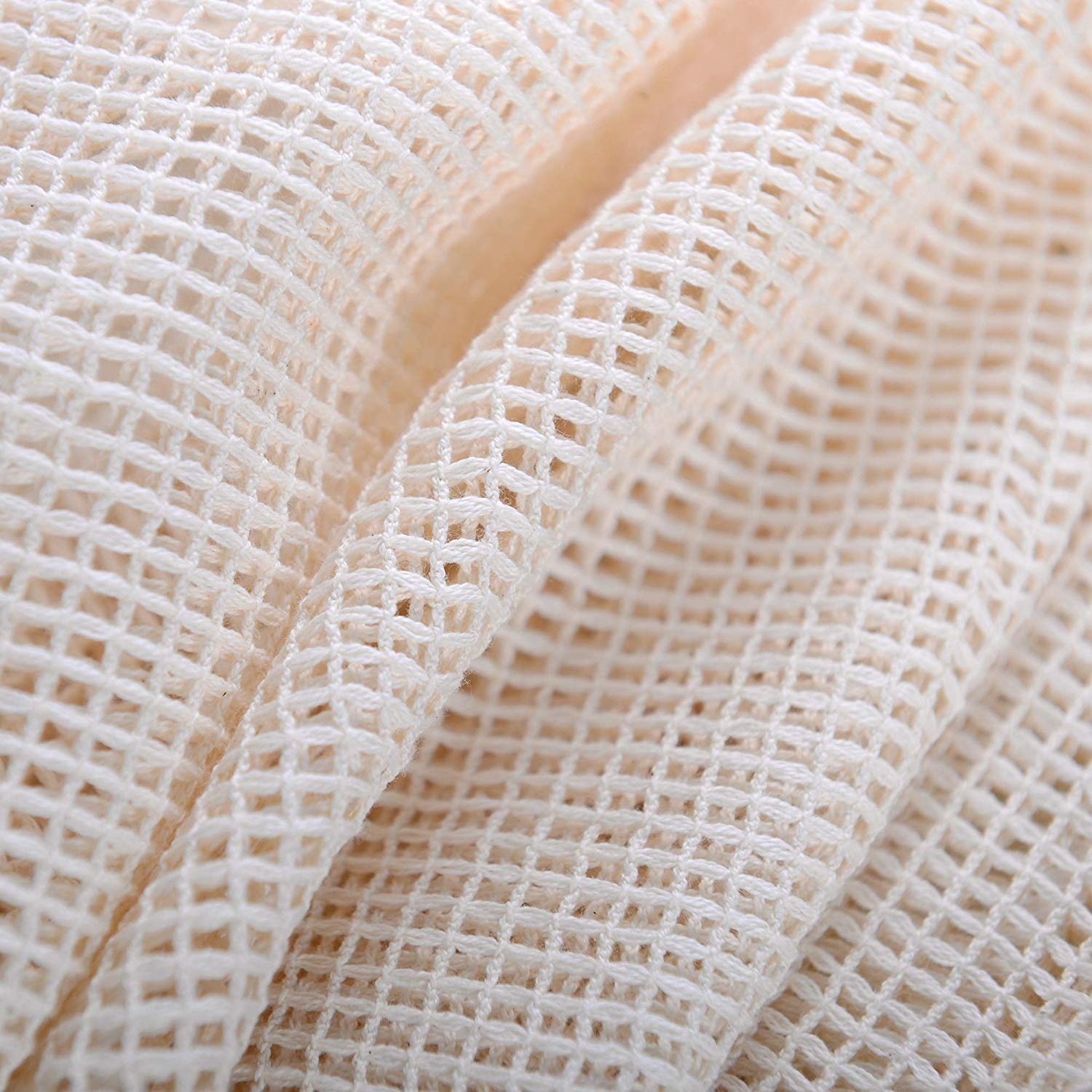Organic Cotton Produce Bag Mesh Shopping Bag Fruit Vegetable Storage