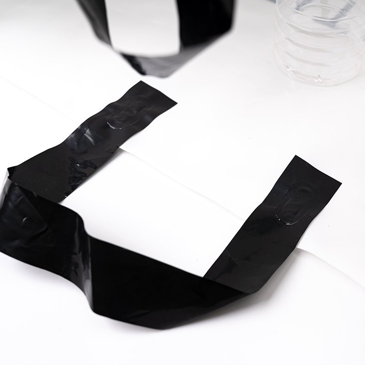 Carrier Bags Shopping Bags Clear Plastic Wholesale Printing Biodegradable Square Bottom Bag LDPE Gravure Printing Plastic Handle