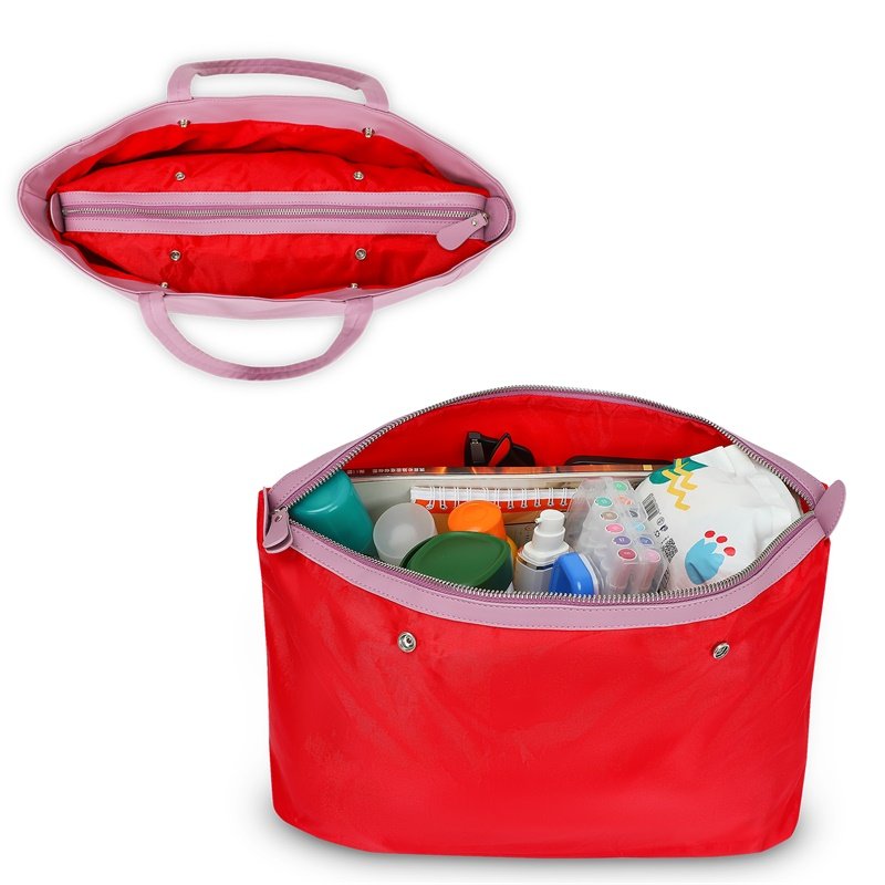 Outdoor waterproof polyester tote shopping bag