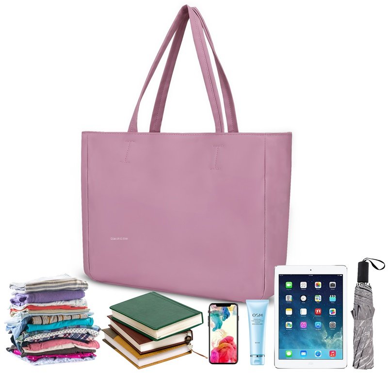 Outdoor waterproof polyester tote shopping bag
