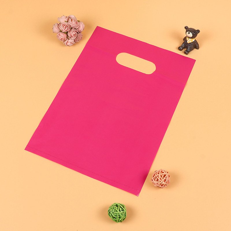 Customized Recycled Biodegradable Plastic Shopping Bags Packaging Plastic Die Cut Bags For Clothing
