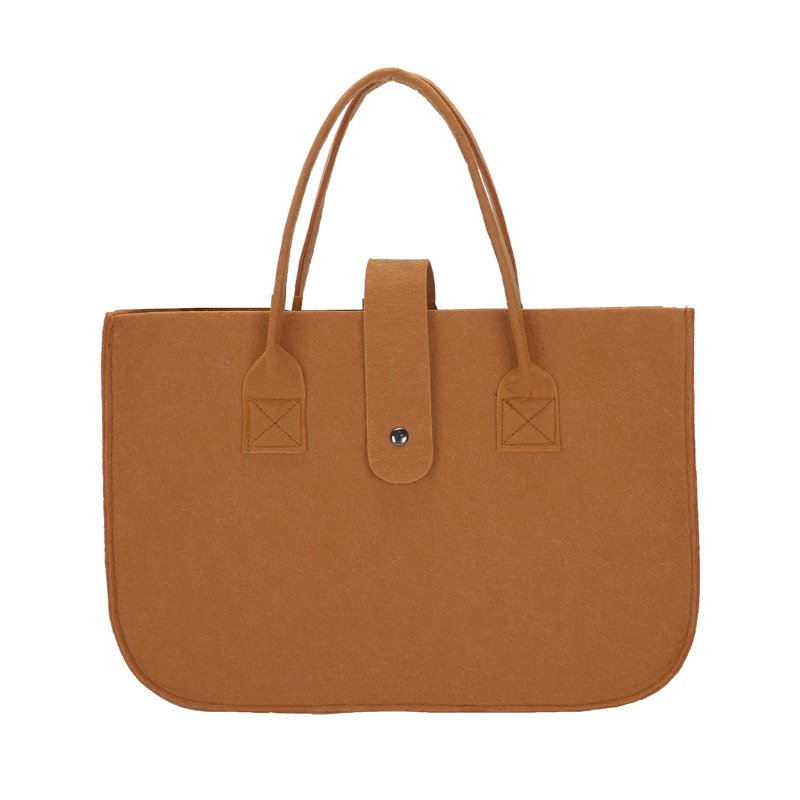 Hot Selling Felt Shopping Bags Gift Tote Handbag With Custom Logo
