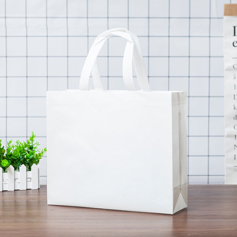 Wholesale Custom Printed Eco Friendly Recycle Reusable Grocery PP Laminated Non Woven Fabric Tote Shopping Bags