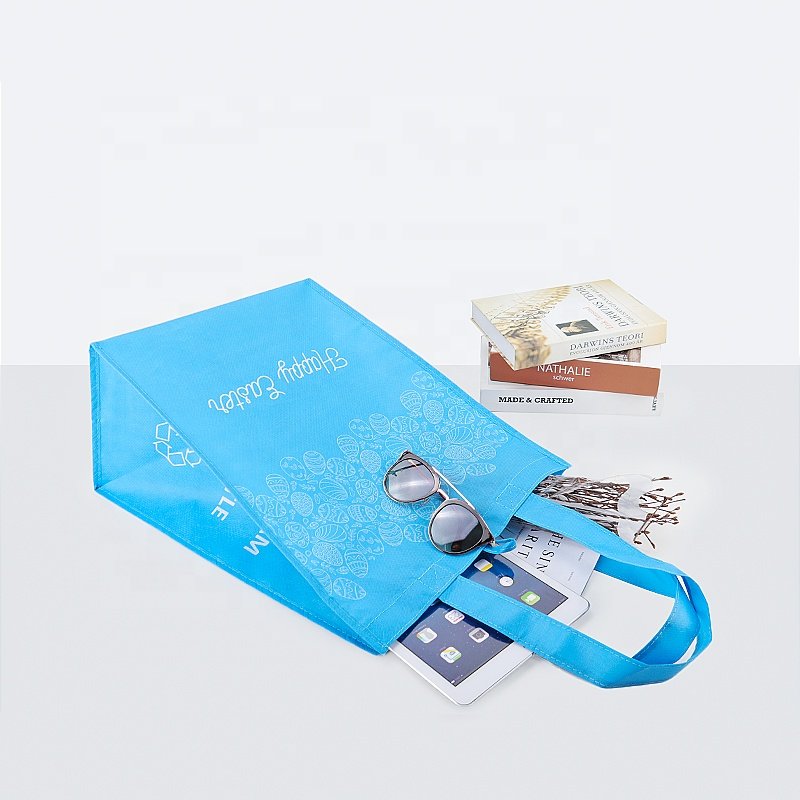 oem/odm custom logo rpet tote shopping non woven bag grocery recycled fabric