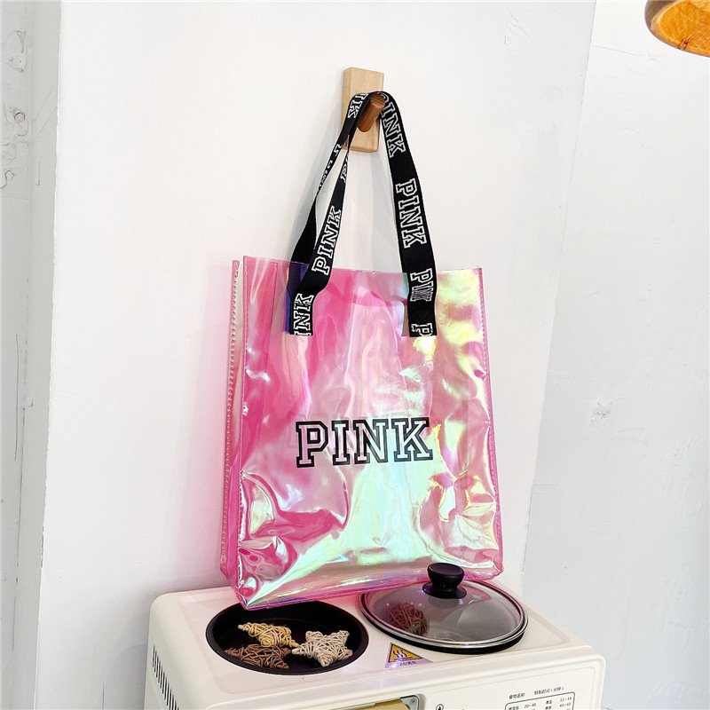 PVC radium Shooter Bag transparent zipper portable self sealing bag plastic dust-proof
