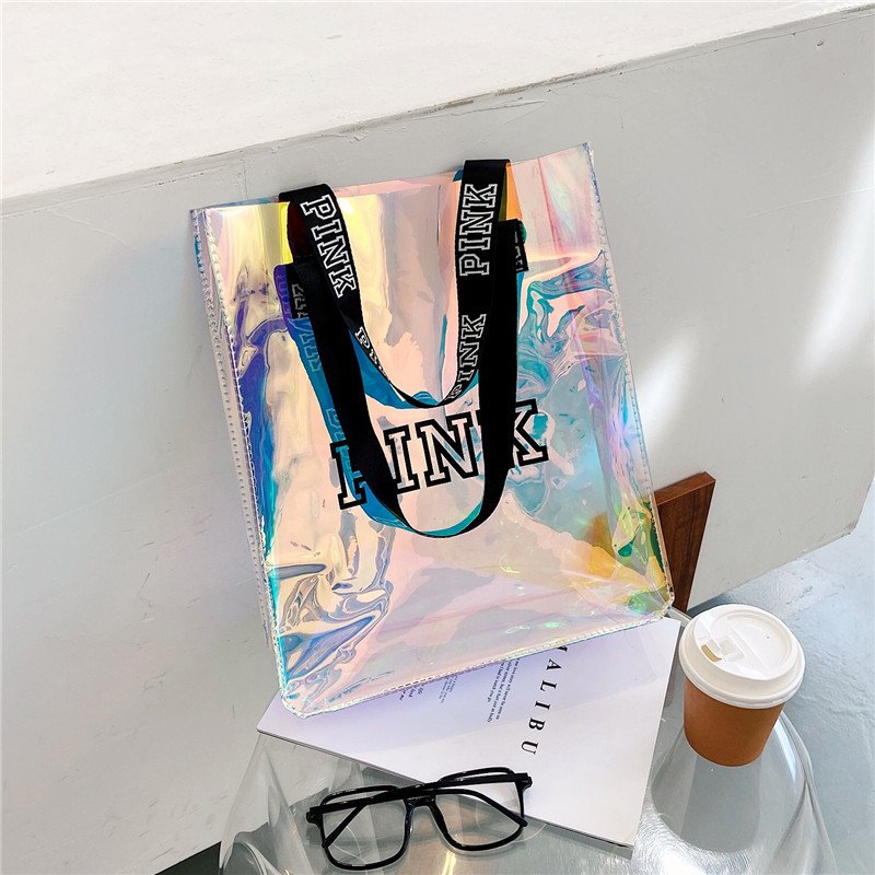 PVC radium Shooter Bag transparent zipper portable self sealing bag plastic dust-proof