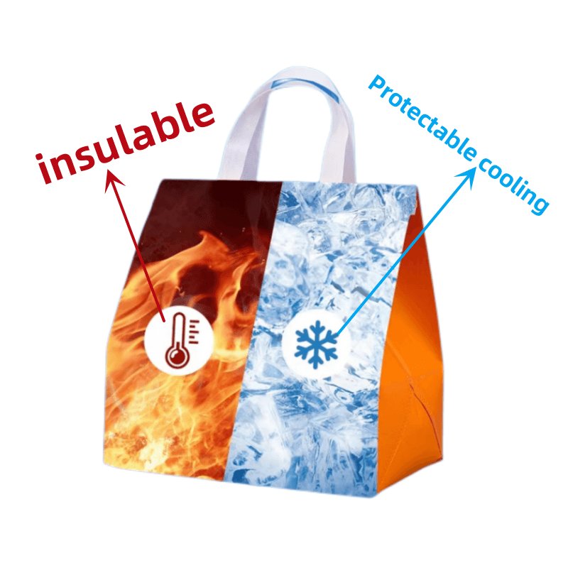 Factory customized non woven bags PP non woven insulation bags with vest bag supply