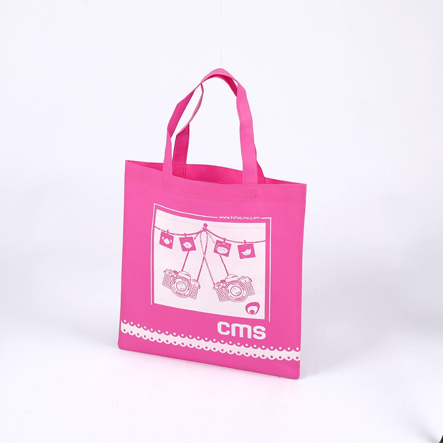 Wholesale Fashion Recycling Laminated Non-Woven Shopping Bags Middle Size Non Woven Shopping Bag For Travel
