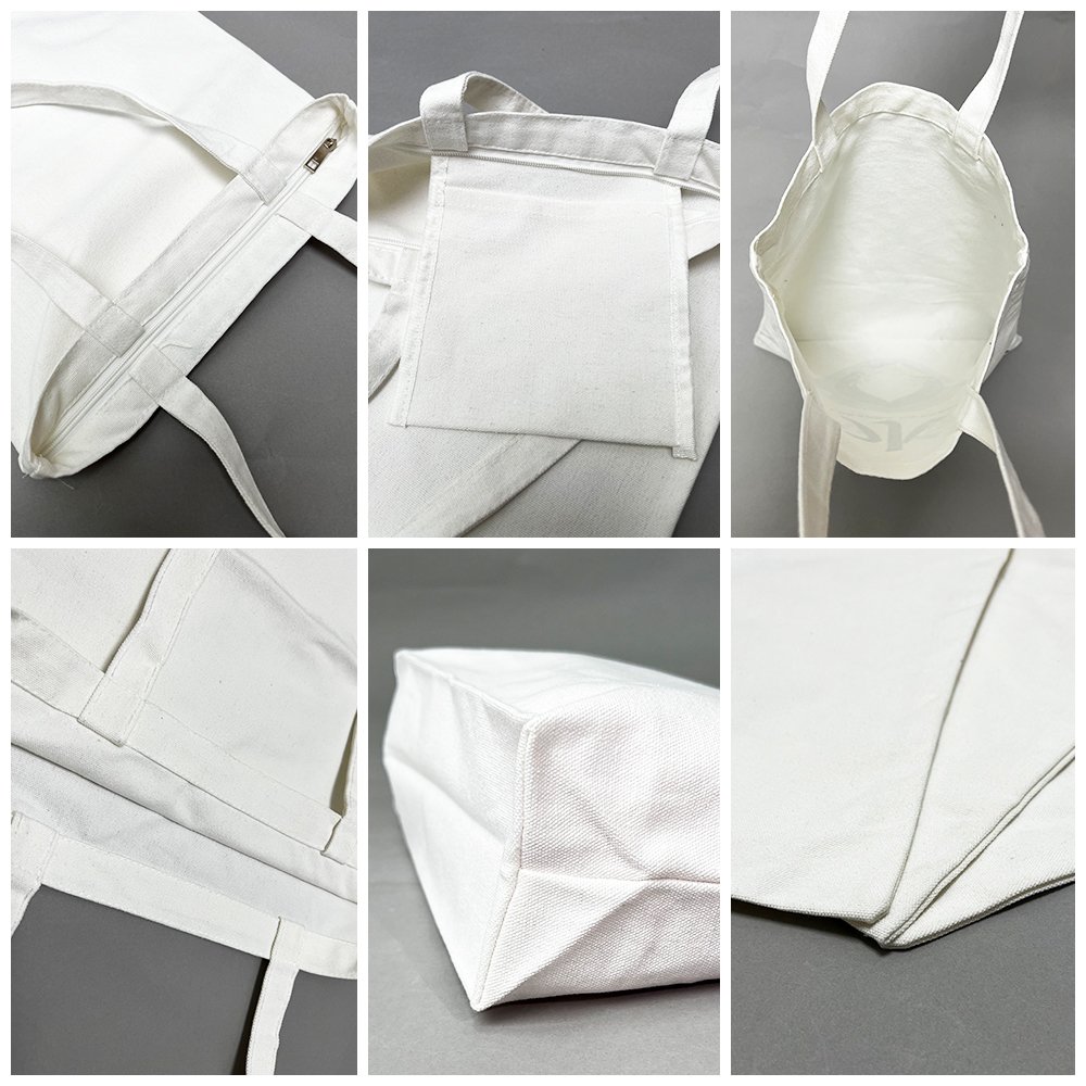 OEM&ODM Custom Printed Recycle Plain Organic Cotton Canvas Tote Bag Large Reusable Canvas Cotton Shopping Bag With Logo