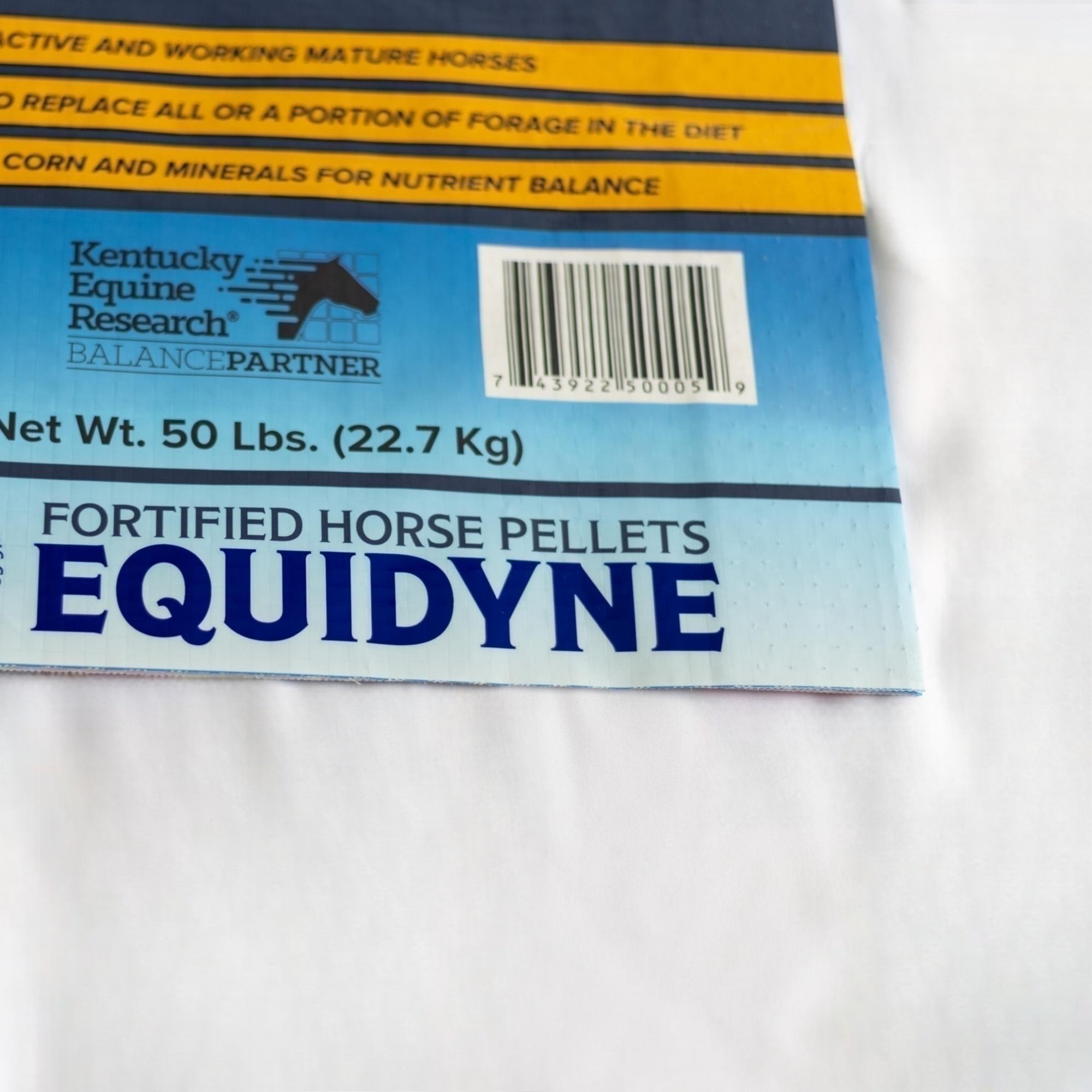 High Quality BOPP Laminated Woven Packaging Bags Horse Feed Heat-Sealed Factory Price Hot Sale Gravure Printing Surface