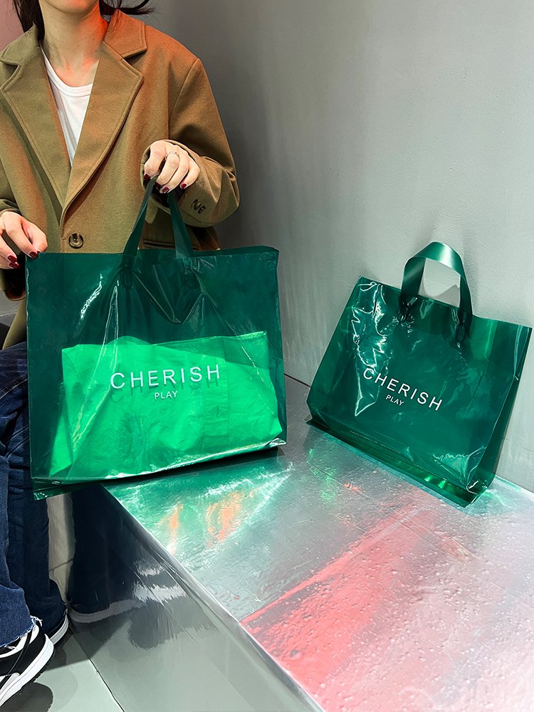 Custom Plastic Shopping Packaging Plastic Bags Plastic Shopping Bags