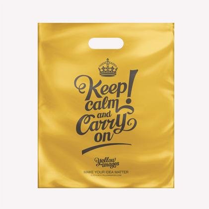 Custom Logo hot sale white plastic shopping bag for clothes/t shirt/garment packaging bag