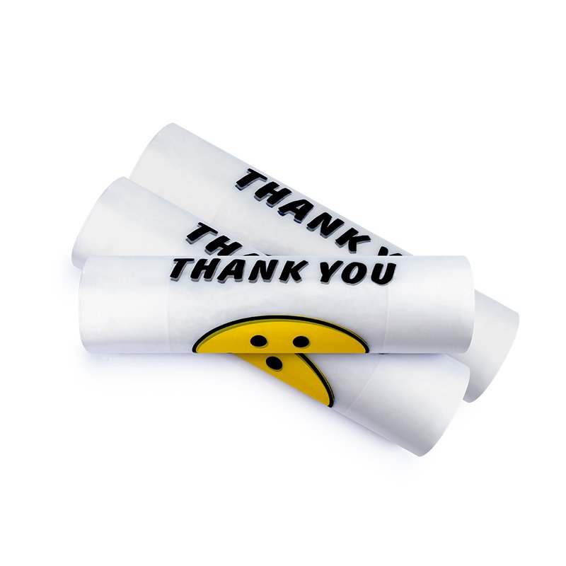 Wholesale Printing Hdpe Thank You T Shirt Bags Retail Plastic Tshirt Supermarket Grocery Shopping Bag