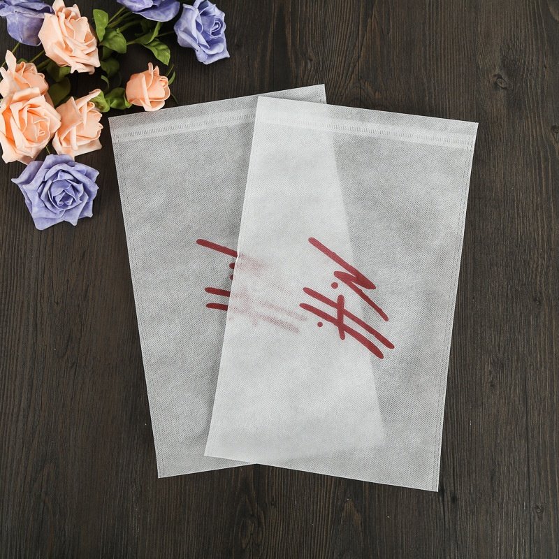 Shoe Dust Covers Non-Woven Dustproof Drawstring Clear Storage Bag Travel Pouch Shoe Bags Drying shoes Protect